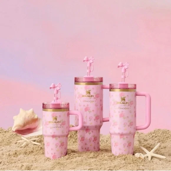 NIB Stanley x LoveShackFancy Ibiza Sunset 30oz Quencher tumbler - Picture 5 of 6